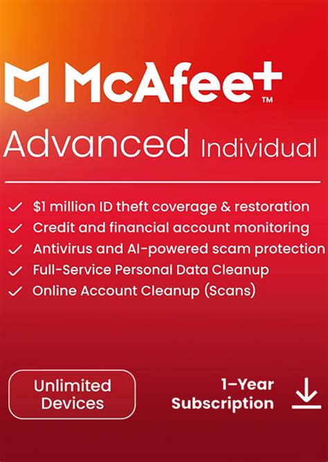 mcafee advanced individual|McAfee+ Review .